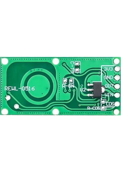 RCWL-0516 Mikrodalga Radar Hareket Sensörü Modülü Insan Vücudu Indüksiyon Akıllı Modül Çıkışı 3.3V 5-8m (Yurt Dışından) modelleri