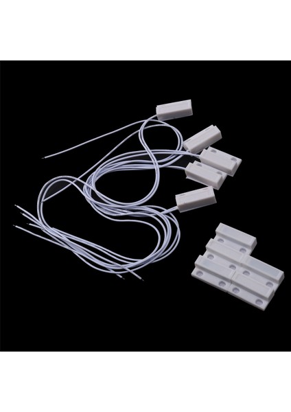 15 Pcs Mc-38 Kablolu Kapı Penceresi Sensör Ev Alarm Sistemi Için Manyetik Anahtar, Sensör Birlikte Olduğunda Normalde Kapalı Nc (Yurt Dışından) modelleri