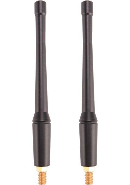 Jeep Wrangler Için 2x Araç Radyo Anten Yedek Aksesuarlar Jl Jk 2007-2022 Jeep Gladiator Jt 2018-2022 Siyah (Yurt Dışından)