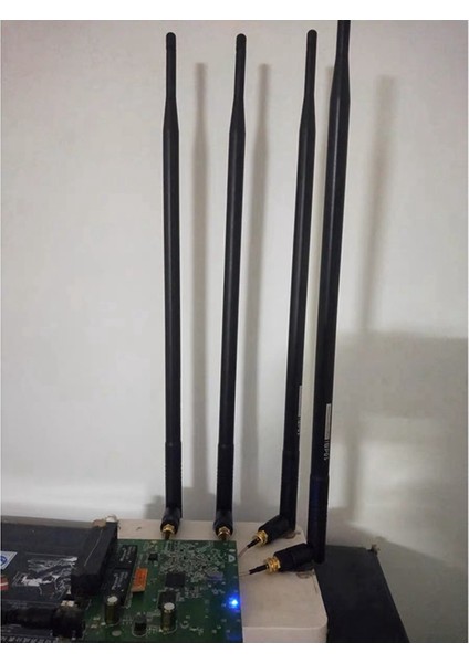 2pcs 9dbı Rp-Sma Çift Bant 2 4ghz 5ghz Yüksek Kazançlı Wifi Yönlendirici Kablosuz Yatırma Anten (Yurt Dışından) fiyatları