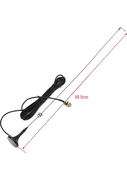 2 Pcs Mıknatıs Anten 1 Pcs Bnc-M Uhf+Vhf Aracı Monte Anten ve 1 Pcs UT-106UV Sma-Male Çift Bant Mıknatıs Anten (Yurt Dışından) modelleri