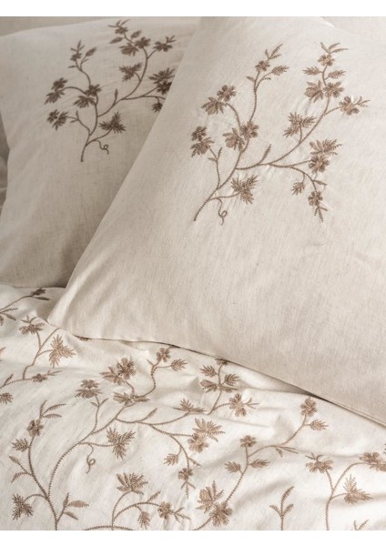 Cotton Keten Çift Kişilik Nevresim Takımı Hemera indirimleri
