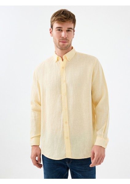 Regular Fit Erkek Gömlek U.kol