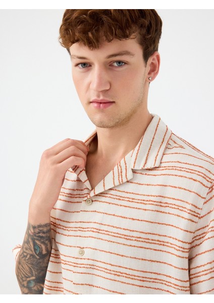 Relax Fit Erkek Gömlek K.kol fırsatları