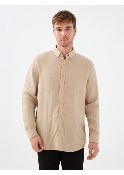 Regular Fit Erkek Gömlek U.kol