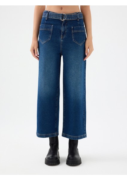 Crop Wide Leg Regular Fit Kadın Pantolon fiyatları