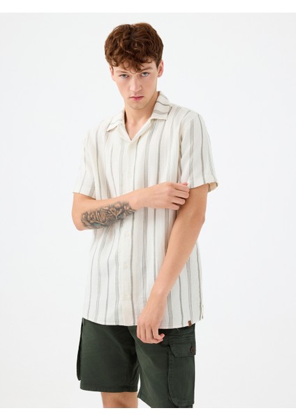 Relax Fit Erkek Gömlek K.kol