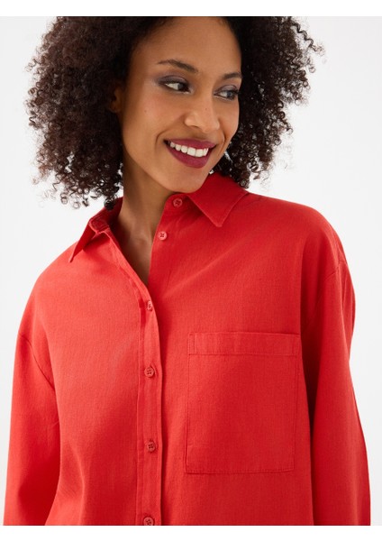 Oversize Kadın Gömlek U.kol fırsatları