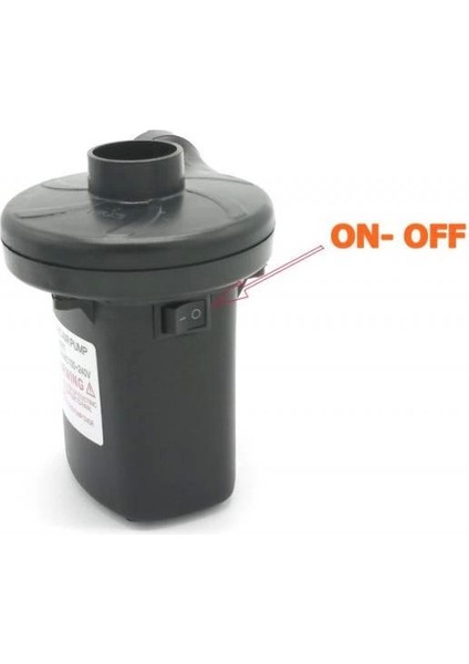 Elektrikli Hava Pompası Şişme Yatak - Lastik - Vakumlu Poşet Hava Kompresörü