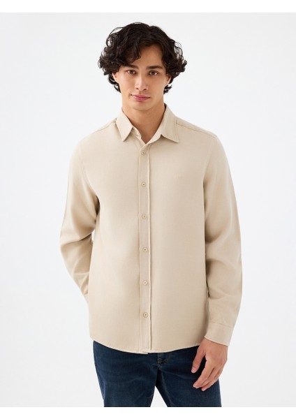 Regular Fit Erkek Gömlek U.kol