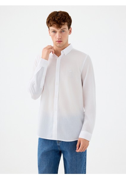 Regular Fit Erkek Gömlek U.kol