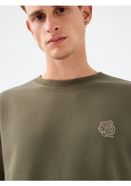 Regular Fit Erkek Sweatshirt fırsatları