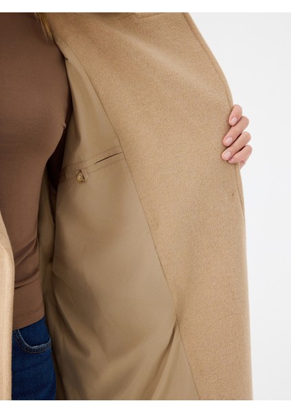 Oversize Kadın Kaban
