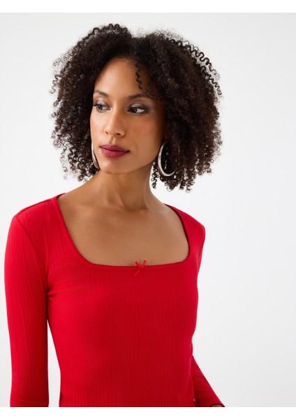 Slim Fit Kadın Bluz U.kol fırsatları