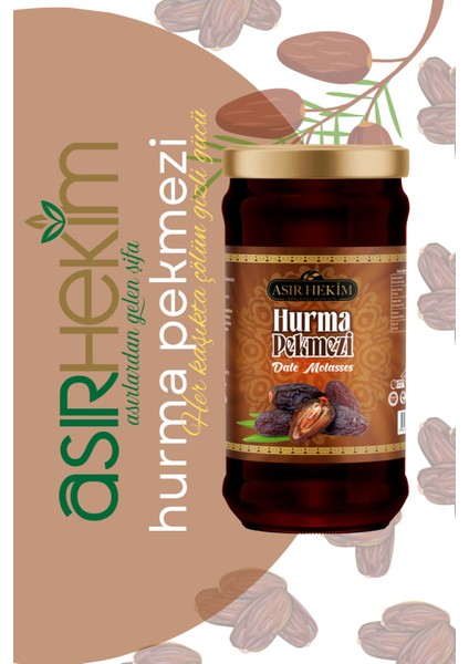 Doğal Hurma Pekmezi 640 gr