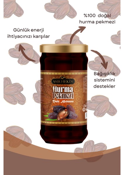 Doğal Hurma Pekmezi 640 gr fiyatları