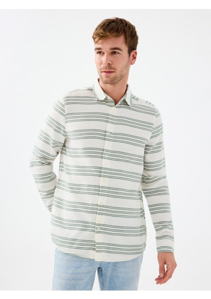 Relax Fit Erkek Gömlek U.kol