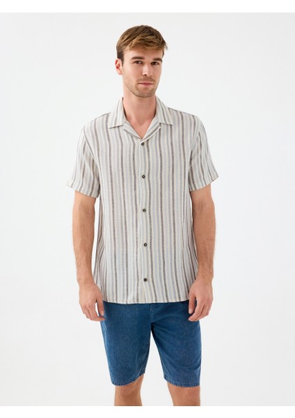 Relax Fit Erkek Gömlek K.kol