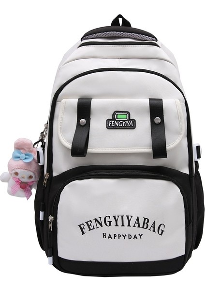 Yeni Okul Çantası Kadın Kore Baskı Küçük Taze Lise Üniversite Öğrencileri Sırt Çantası Kampüs Çift Rüzgar Sen Sistemi Basit Omuzlar Sırt Çantaları (Yurt Dışından)