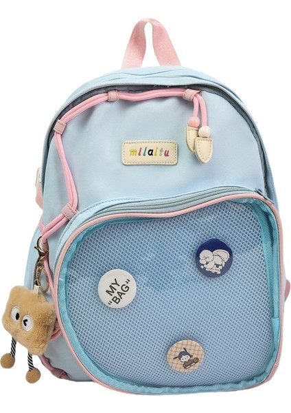 Yeni Okul Çantası Kadın Kore Baskı Küçük Taze Lise Üniversite Öğrencileri Sırt Çantası Kampüs Çift Rüzgar Sen Sistemi Basit Omuzlar Sırt Çantaları (Yurt Dışından)