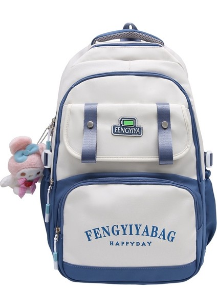 Yeni Okul Çantası Kadın Kore Baskı Küçük Taze Lise Üniversite Öğrencileri Sırt Çantası Kampüs Çift Rüzgar Sen Sistemi Basit Omuzlar Sırt Çantaları (Yurt Dışından)