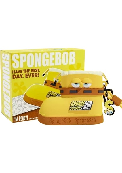 Çocuk Sünger Bob Depolama Çantası Sevimli Kolye (Yurt Dışından)