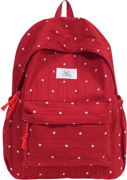 Yeni Japon Ins Rüzgar Taze Okul Çantası Tatlı Şeker Rengi Yay Sırt Çantası Genç Lise Öğrencileri Hafif Omuz Çantası (Yurt Dışından)