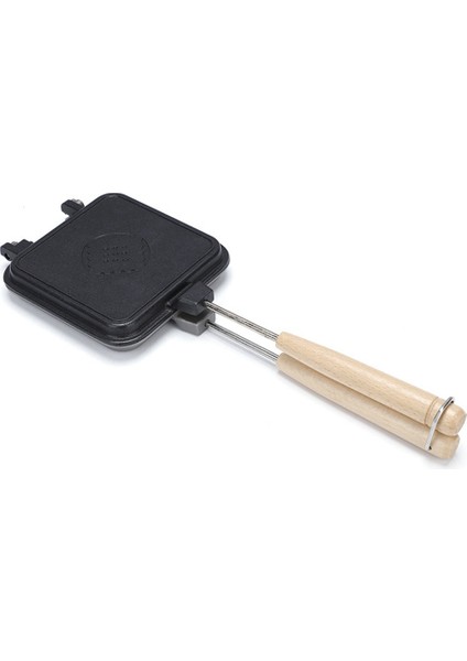 Sandviç Makinesi Yapışmaz Krep Makinesi Snack Maker Plaka Krep Muffinler Kahvaltı Öğle Yemeği Için Kolay Dökme Demir (Yurt Dışından)