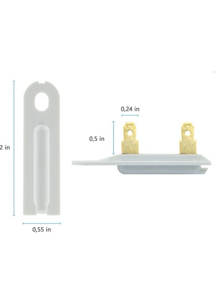 10 Adet Kurutma Makinesi Termal Sigorta 3392519 Whirlpool Kenmore Kitchenaid Roper Maytag WP3392519 AP6008325 PS345113 3392519 (Yurt Dışından) fiyatları