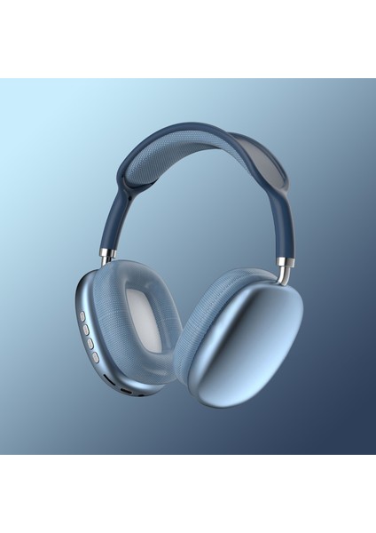 P9 Pro Max Çok Satan Bluetooth Kulaklık Başa Takılan Gürültü Azaltma Cep Telefonu Kablosuz Kulaklık Dekorasyon Fotoğrafı Evrensel (Yurt Dışından)