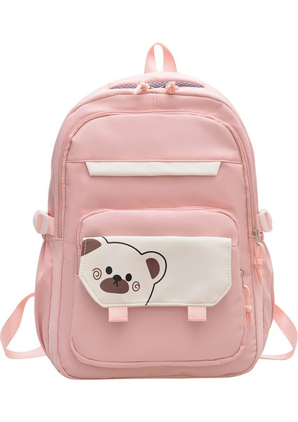 Yeni Okul Çantası Kadın Kore Baskı Küçük Taze Lise Üniversite Öğrencileri Sırt Çantası Kampüs Çift Rüzgar Sen Sistemi Basit Omuzlar Sırt Çantaları (Yurt Dışından)