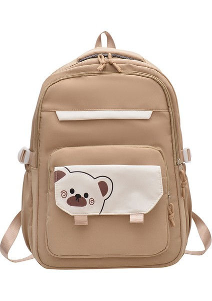 Yeni Okul Çantası Kadın Kore Baskı Küçük Taze Lise Üniversite Öğrencileri Sırt Çantası Kampüs Çift Rüzgar Sen Sistemi Basit Omuzlar Sırt Çantaları (Yurt Dışından)