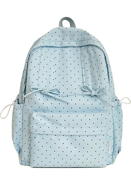 Yeni Yüksek Değerli Büyük Kapasiteli Ortaokul ve Lise Öğrencileri Kız Çanta Hafif Okul Çantası Moda Eğlence Omuz Sırt Bilgisayar Çantası (Yurt Dışından)