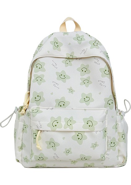 Yeni Okul Çantası Kadın Kore Baskı Küçük Taze Lise Üniversite Öğrencileri Sırt Çantası Kampüs Çift Rüzgar Sen Sistemi Basit Omuzlar Sırt Çantaları (Yurt Dışından)