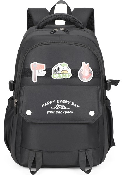 Yeni Yüksek Değerli Büyük Kapasiteli Ortaokul ve Lise Öğrencileri Kız Çanta Hafif Okul Çantası Moda Eğlence Omuz Sırt Bilgisayar Çantası (Yurt Dışından)