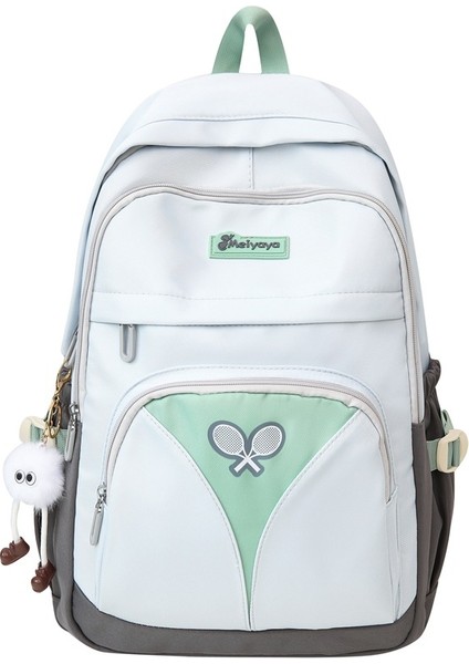 Yeni Okul Çantası Kadın Kore Baskı Küçük Taze Lise Üniversite Öğrencileri Sırt Çantası Kampüs Çift Rüzgar Sen Sistemi Basit Omuzlar Sırt Çantaları (Yurt Dışından)