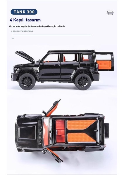 1/24 Tank 300 Araba Model Süslemeleri (Yurt Dışından) indirimleri