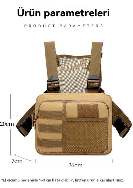 Açık Spor Göğüs Çantası Koşu Spor Yelek Çantası (Yurt Dışından) indirimleri