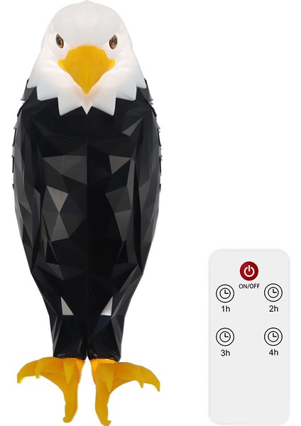 Ana Sayfa Beyaz Kafalı Kartal Dekoratif Gece Işığı (Yurt Dışından)