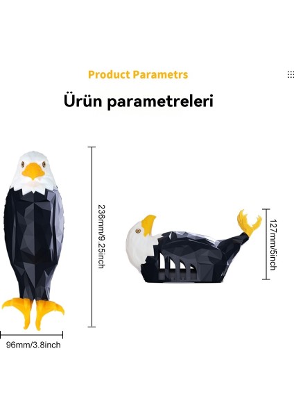 Ana Sayfa Beyaz Kafalı Kartal Dekoratif Gece Işığı (Yurt Dışından) fırsatları