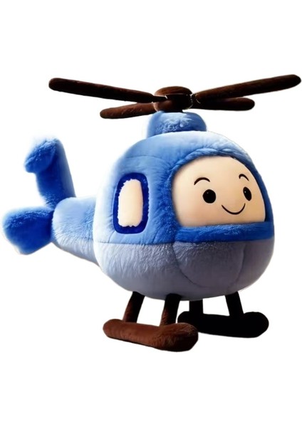 Çocuk Karikatür Helikopter Peluş Oyuncak (Yurt Dışından)