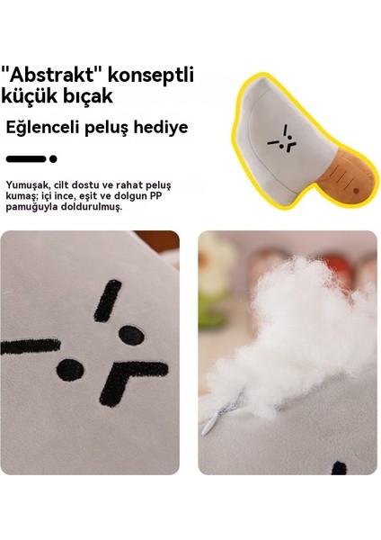 Karikatür Sevimli Bıçak Peluş Oyuncak (Yurt Dışından) indirimleri