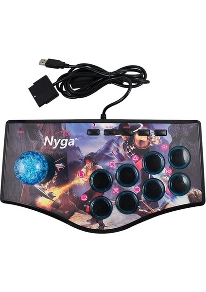 Retro Arcade Oyun Rocker Denetleyicisi USB Joystick Ps2/ps3/pc(No.a) (Yurt Dışından)