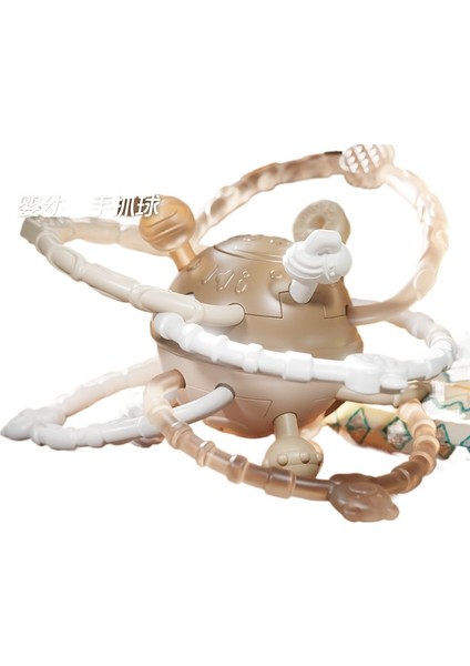 Bebek 0-3 Yaş El Kavrama Topu Erken Eğitim Kavrama Çiğnenebilir Oyuncak (Yurt Dışından)