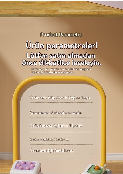 Bebek 0-3 Yaş Erken Eğitim Eğitici Hexahedron Oyuncaklar (Yurt Dışından) indirimleri