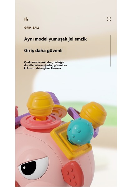 0 Ila 3 Yaş Arası Bebek El Topu Erken Eğitim Eğitici Oyuncak (Yurt Dışından) indirimleri