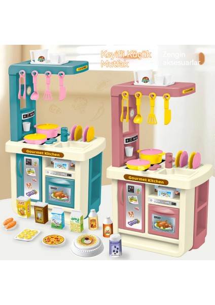 Çocuk 3-6 Yaş Mutfak Oyuncakları 43 Parçalı Seti (Yurt Dışından) modelleri