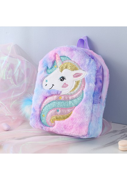 Anaokulu Karikatür Peluş Sırt Çantası (Yurt Dışından) fiyatları