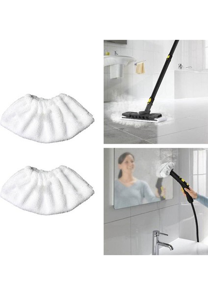 Adet Pencere Temizleme Bezi Kılıfları Sprey Cam Temizleyici Zemin Bezi Pedleri Karcher Sc1 Sc2 Sc3 Sc4 Buharlı Temizleyici Için (Yurt Dışından) fırsatları