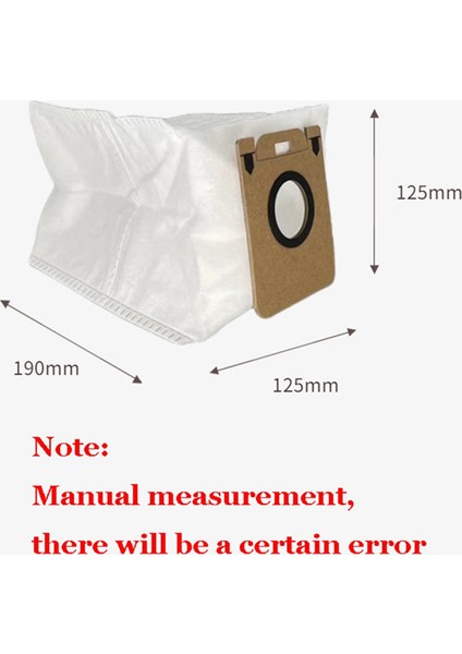 Dreame Bot D10 Plus RLS3D Toz Torbası Aksesuarları Robot Süpürge Vakum Torbası Çöp Torbası Yedek Parçaları (Yurt Dışından) fırsatları